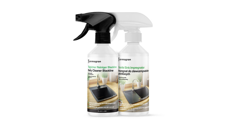 Impregnator for granite sinks 250 ml + Blackline Sink Conditioner 250 ml