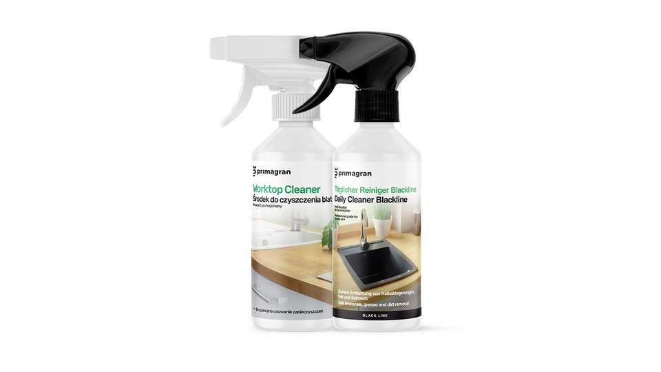 Blackline Sink Conditioner 250 ml + Countertop cleaner 250 ml