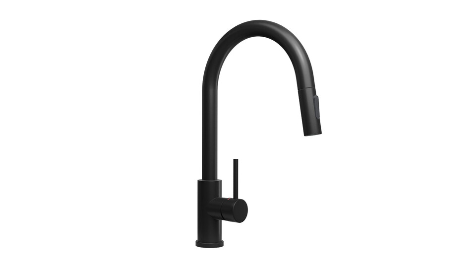 Kitchen mixer tap with pull-out spout and 2 spray types Primagran® 901