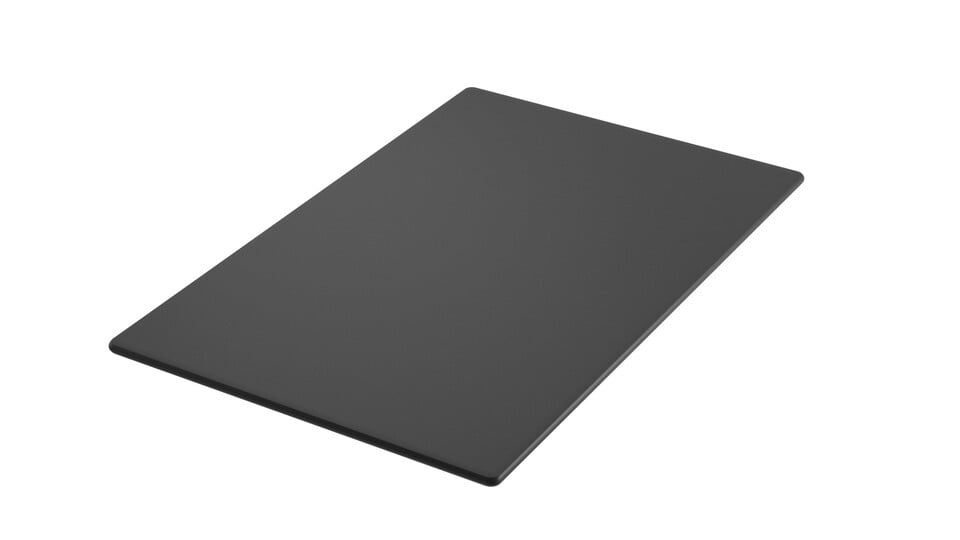 Workstation 410 Wide Black cutting board