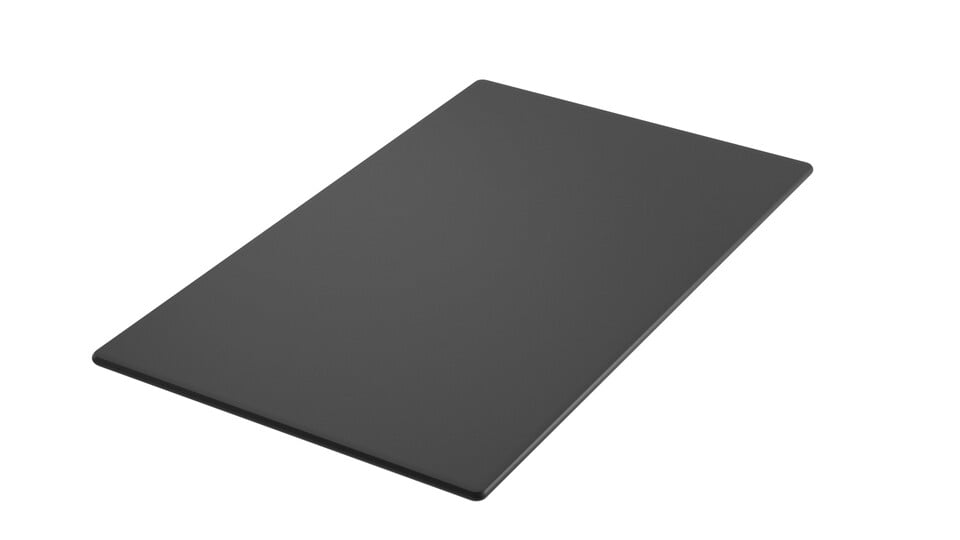 Workstation 440 Wide Black cutting board