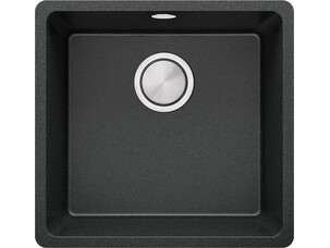 One-bowl granite kitchen...