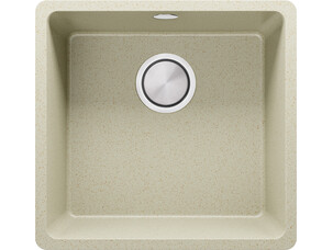 One-bowl granite kitchen...