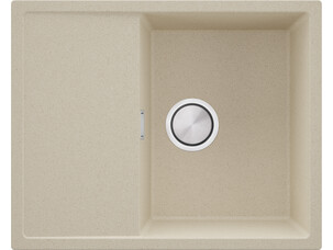 One-bowl granite kitchen...