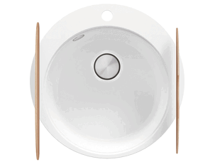 Round kitchen granite sink...