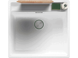 Undermount granite kitchen...