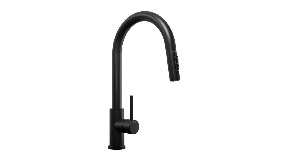 3-in-1 kitchen faucet with pull-out spout 9310 Primagran