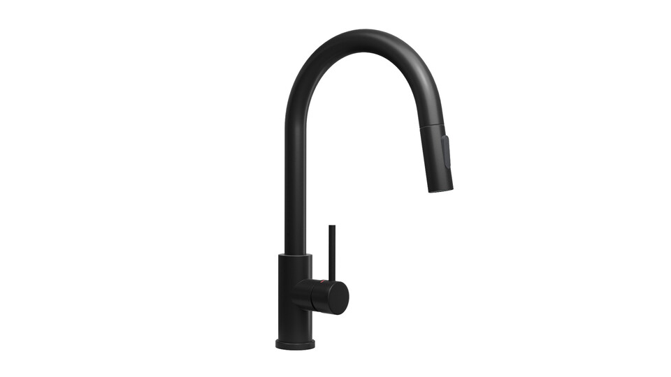 Kitchen mixer tap with pull-out spout and 2 spray types Primagran® 901