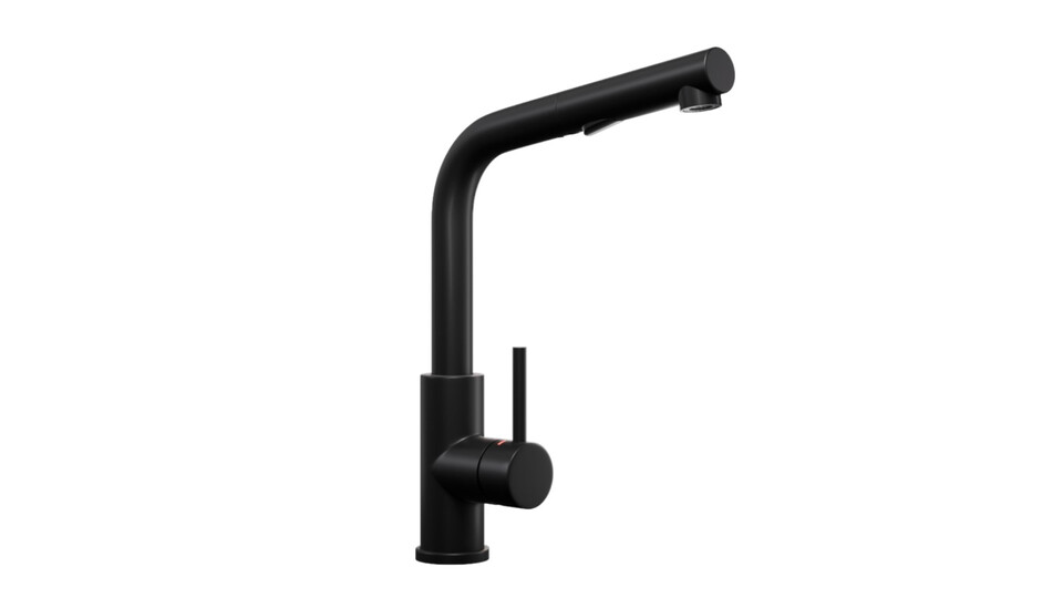 Kitchen mixer tap with pull-out spout and 2 spray types Primagran® 3010