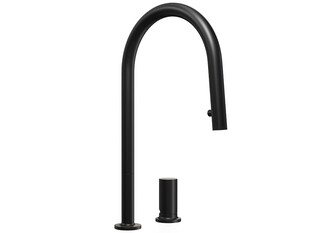 Kitchen mixer tap with pull-out spout and 2 spray types Primagran® 901