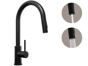Kitchen mixer tap with...