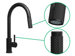 Kitchen mixer tap with...