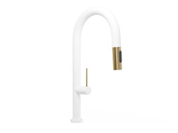 Kitchen mixer tap with...