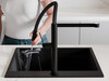 Kitchen mixer tap with flexible spout and 2 spray types Primagran® 7010