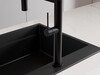Kitchen mixer tap with flexible spout and 2 spray types Primagran® 7010