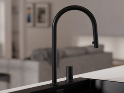 Kitchen faucet with separate control and pull-out spout 9050 Primagran