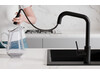 Kitchen mixer tap with pull-out spout and 2 spray types Primagran® 9070