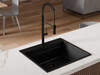 Kitchen mixer tap with pull-out spout and 2 spray types Primagran® 7030