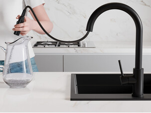 3-in-1 kitchen faucet with pull-out spout 9310 Primagran