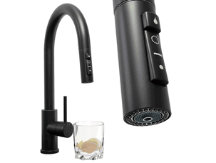 Kitchen faucet with...