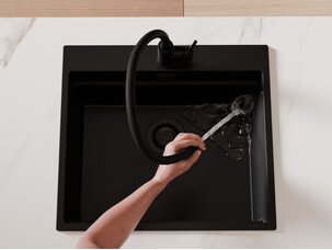 Kitchen mixer tap with flexible spout FLEX Primagran® 6020
