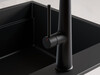 Kitchen mixer tap with pull-out spout and 2 spray types Primagran® 9090