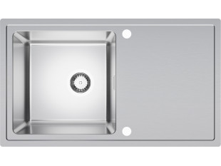 Kitchen granite sink with a large bowl Riga 40 Easy