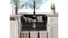 Sinks for cabinets from 70 cm